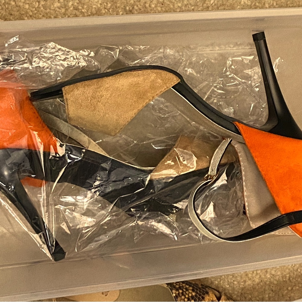Sold - New multicolor heels very attractive